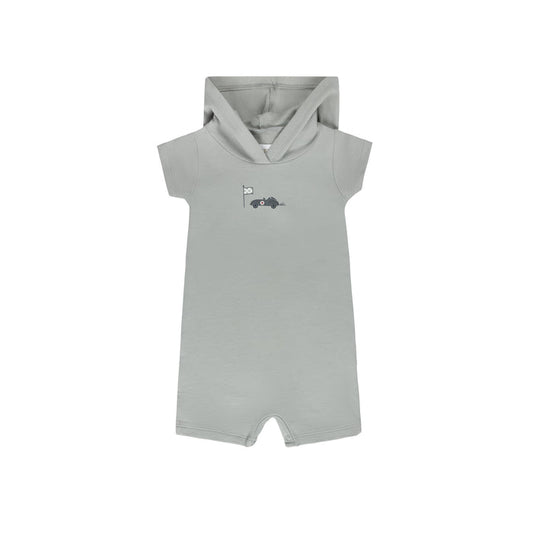 Boys Romper – Blue – Race Car