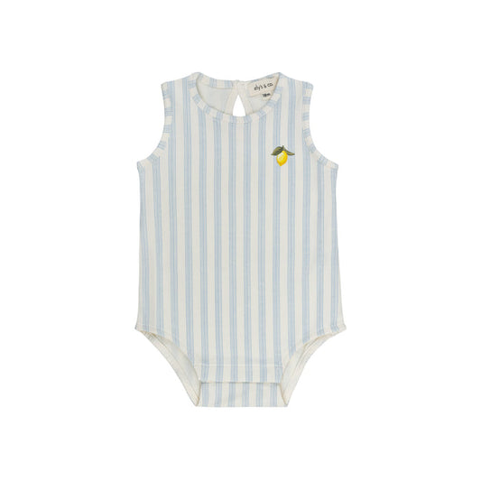 Boys Romper – Lemon