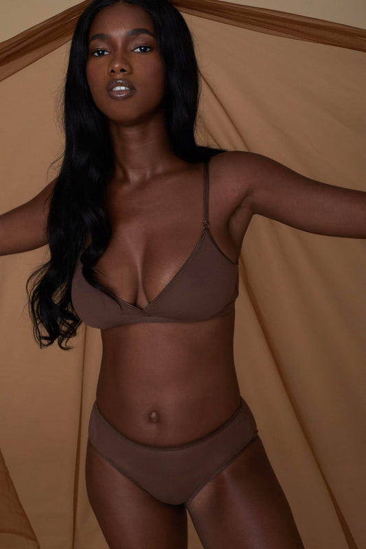Brown Boyleg - Soire Confidence Boyshort