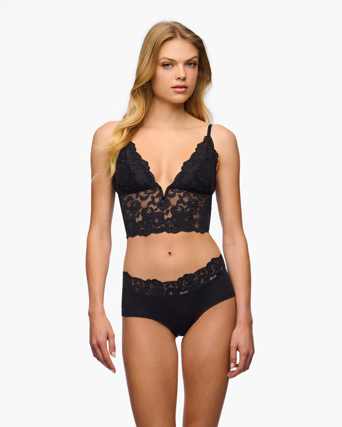 Black Boyshort - Romanza Boyshort