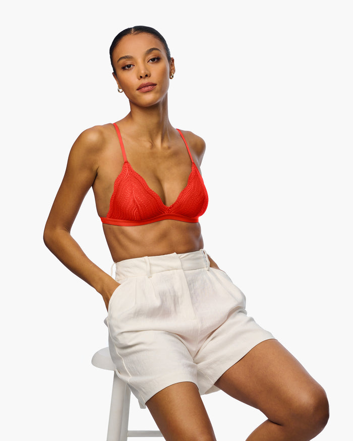Red Bralette - Dolce Bralette