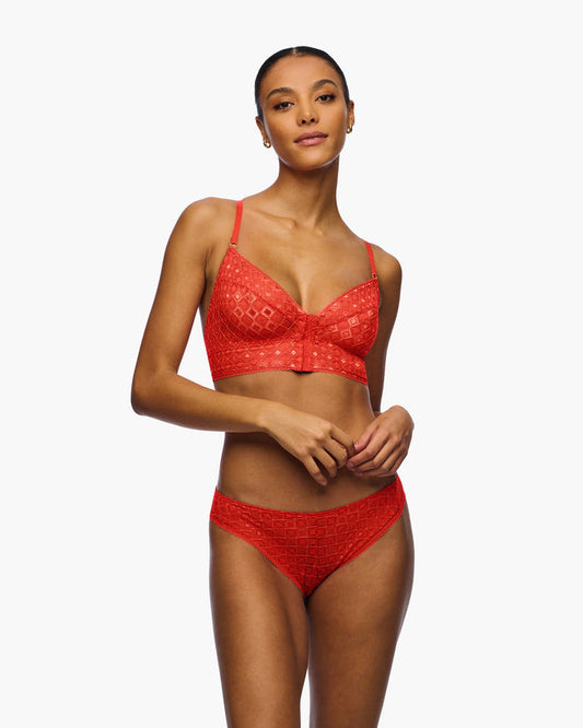 Red Bralette - Basilica Bralette