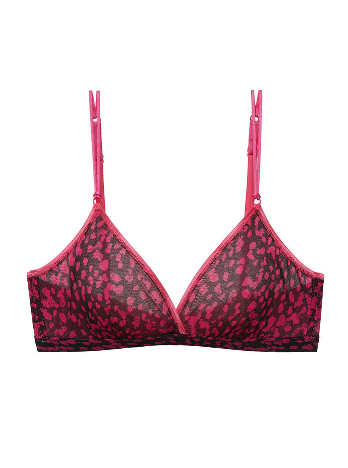 Pink Bralette - Soire Confidence Printed Bralette