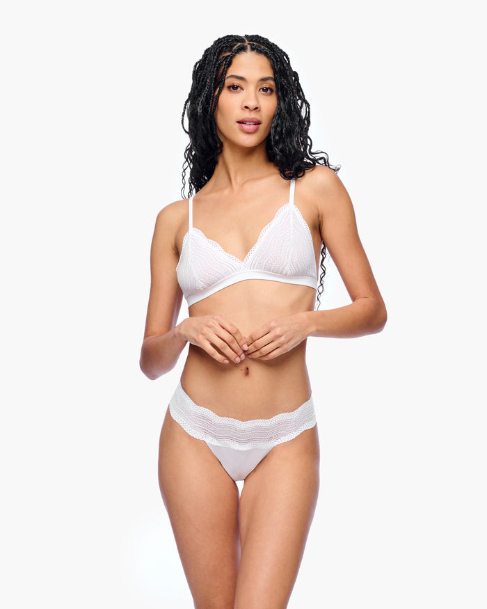 White Bralette - Dolce Bralette