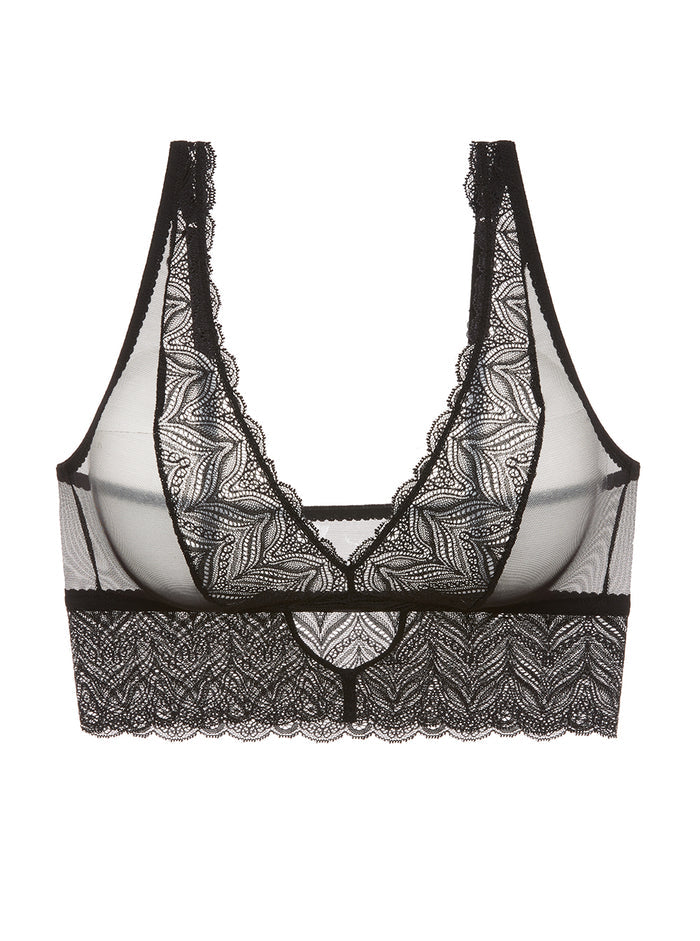 Black Bralette, Ferrara Bralette