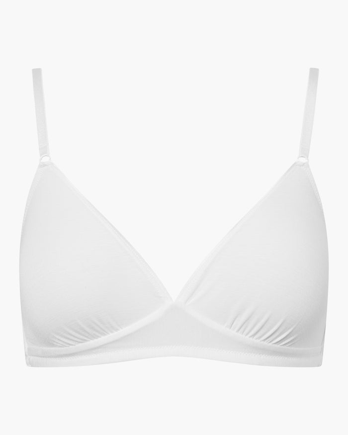 White Bralette - Talco Bralette