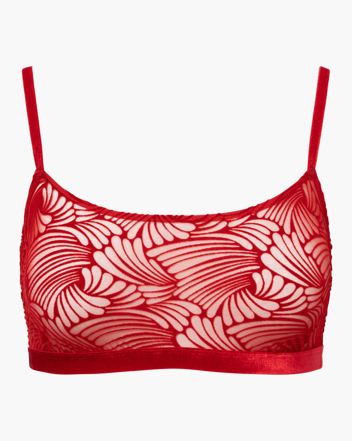 Red Bralette - Clancy Bralette