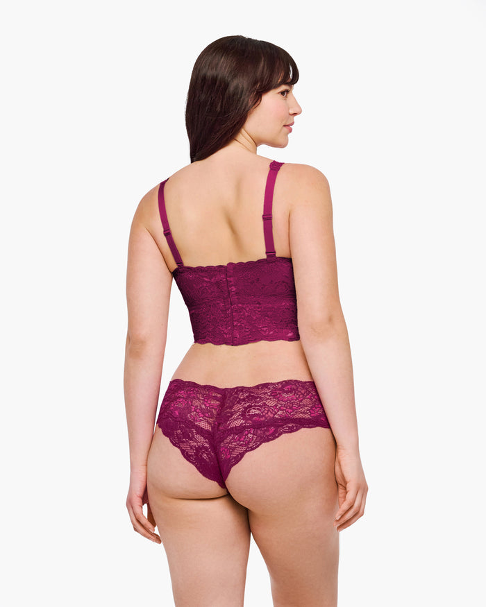 Rouge Bralette - Never Say Never Brassière Decollete Curvy Plungie