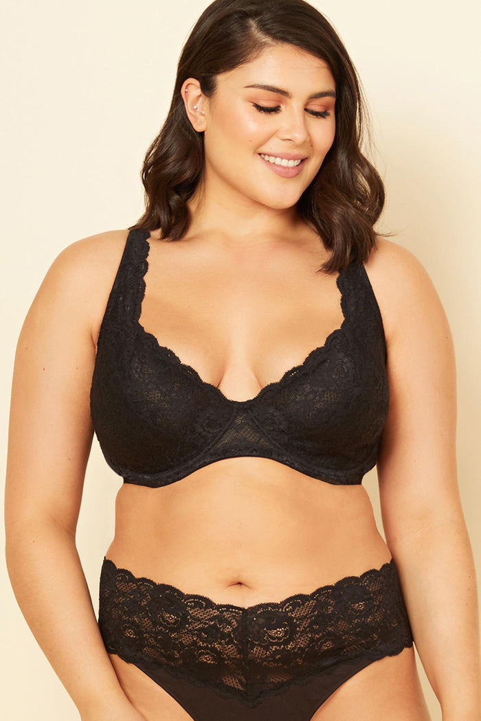 Black Bra - Never Say Never Bustie Bra