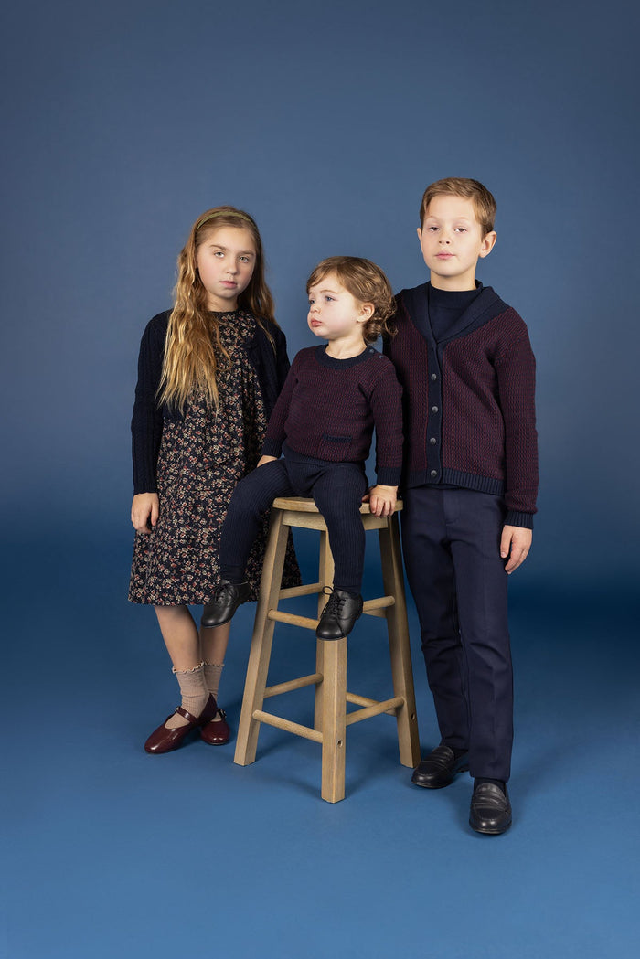 Cable Pointelle Collection - Cardigan