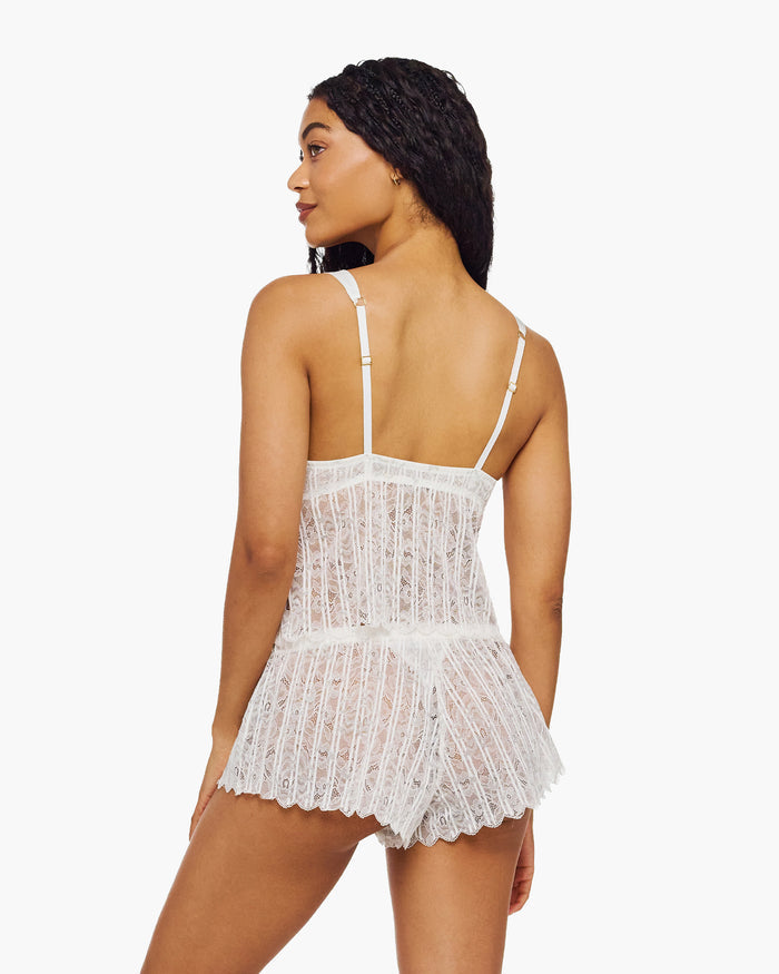 White Set - Misteriosa Cami & Boxer Set