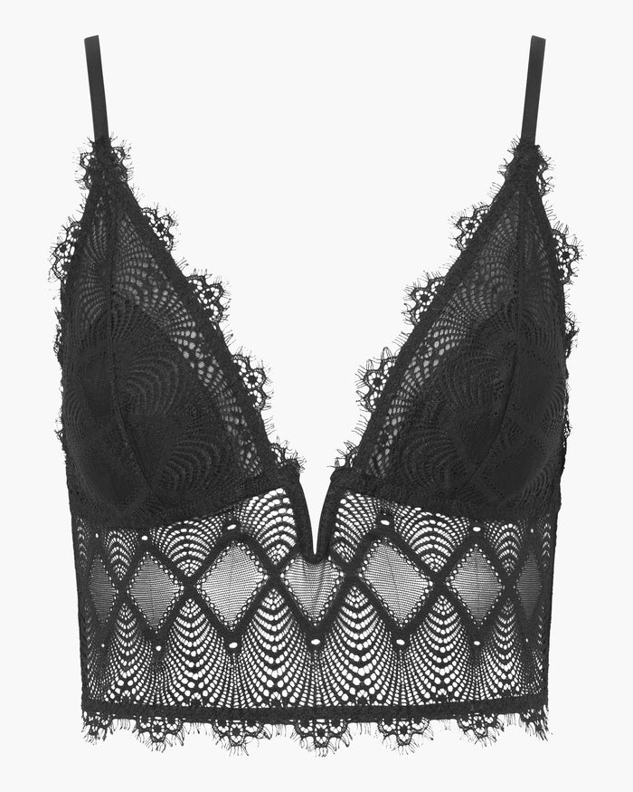 Black Set - Allure Sleep Cami & Boxer