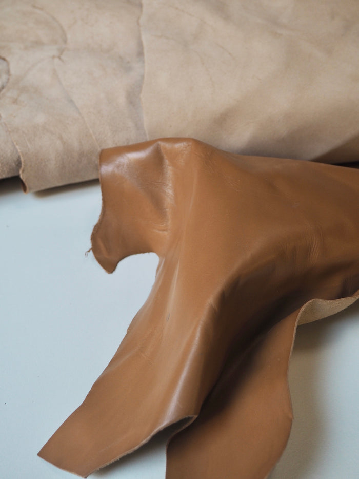 Caramel Smooth Calfskin