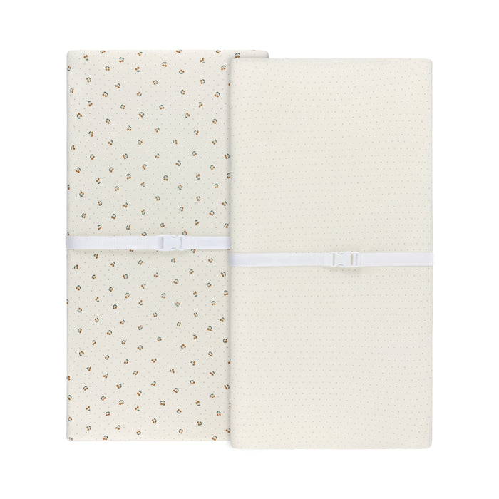 Yellow Cherry Changing Pad Cover