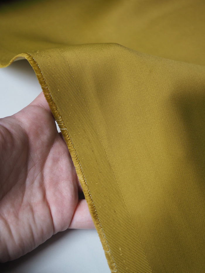 Chartreuse Heavy Viscose Satin
