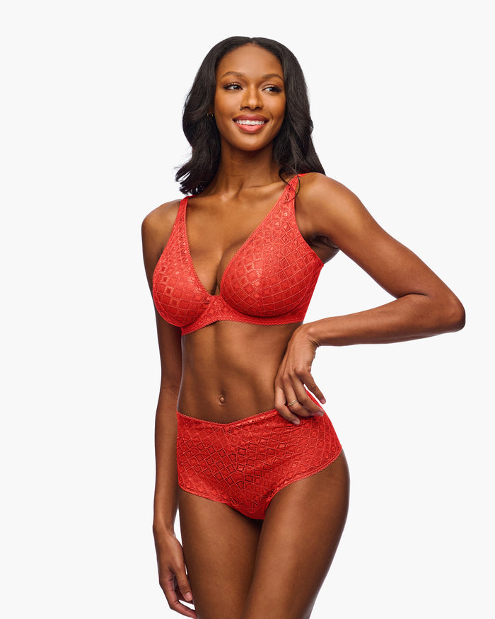 Red Boyleg - Basilica Cheeky Brief