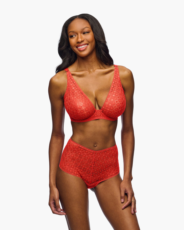 Red Boyleg - Basilica Cheeky Brief
