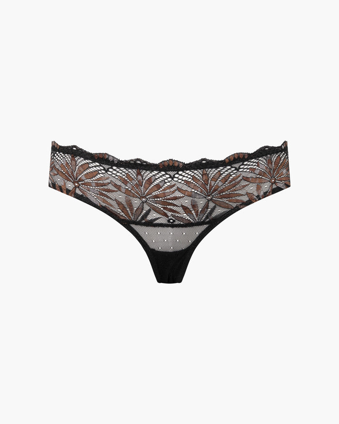 Black Boyshort - Amalia Cheeky Brief