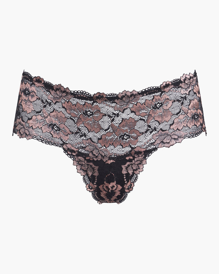 Black Hot Pant - Savona Cheeky Brief