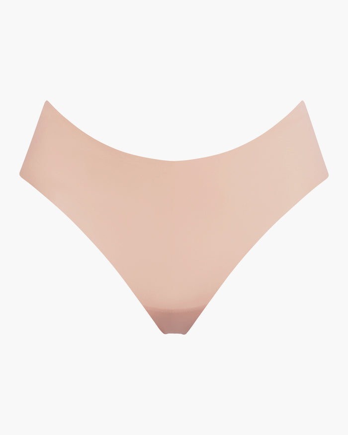 Beige Hot Pant - Free Cut Micro Cheeky Brief