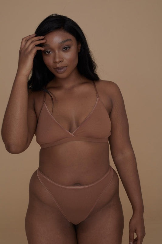 Brown Thong - Soire Confidence Classic Thong