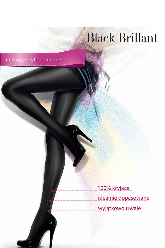 Collant Gatta noir - vue produit 2 Secretelles