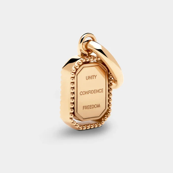 Coluri Talisman Charm Navy & Gold