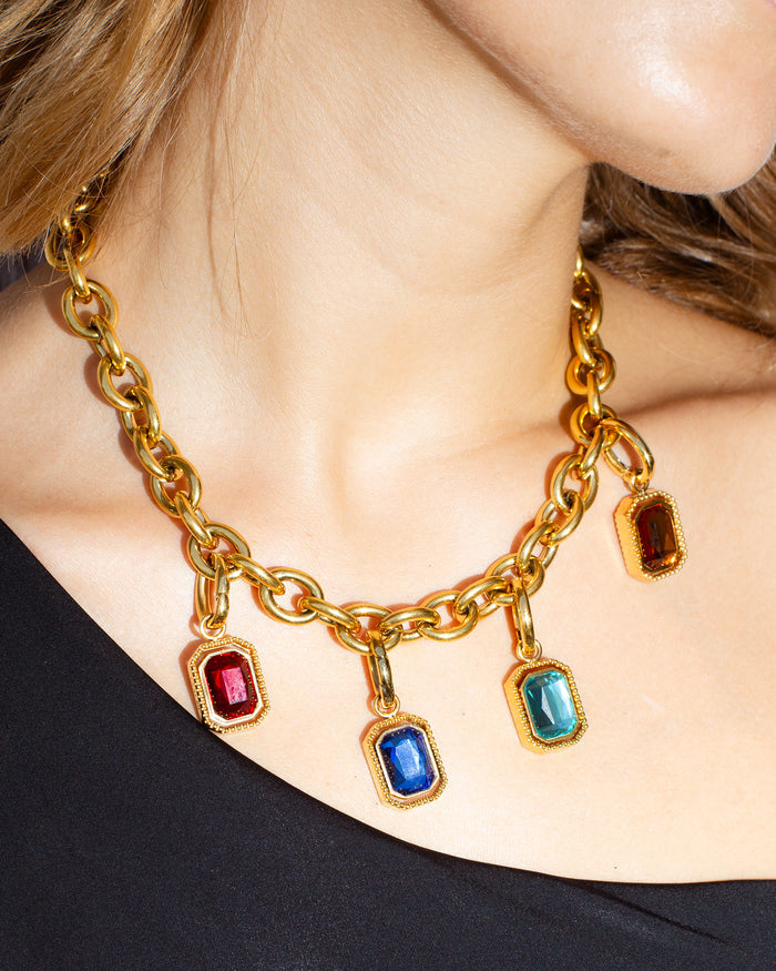 Coluri Talisman Charm Navy & Gold
