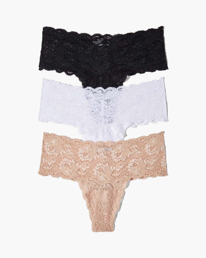 Multi Thong - Never Say Never Comfie Thong 3 Pack