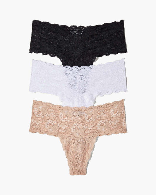 Multi Thong - Never Say Never Comfie Thong 3 Pack