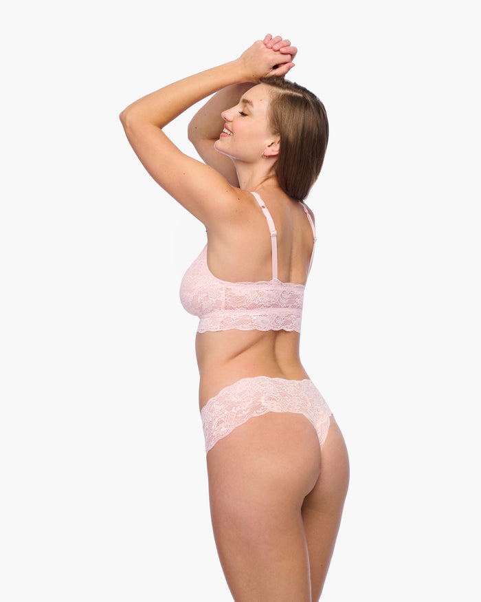 Pink Thong - Never Say Never Comfie Thong