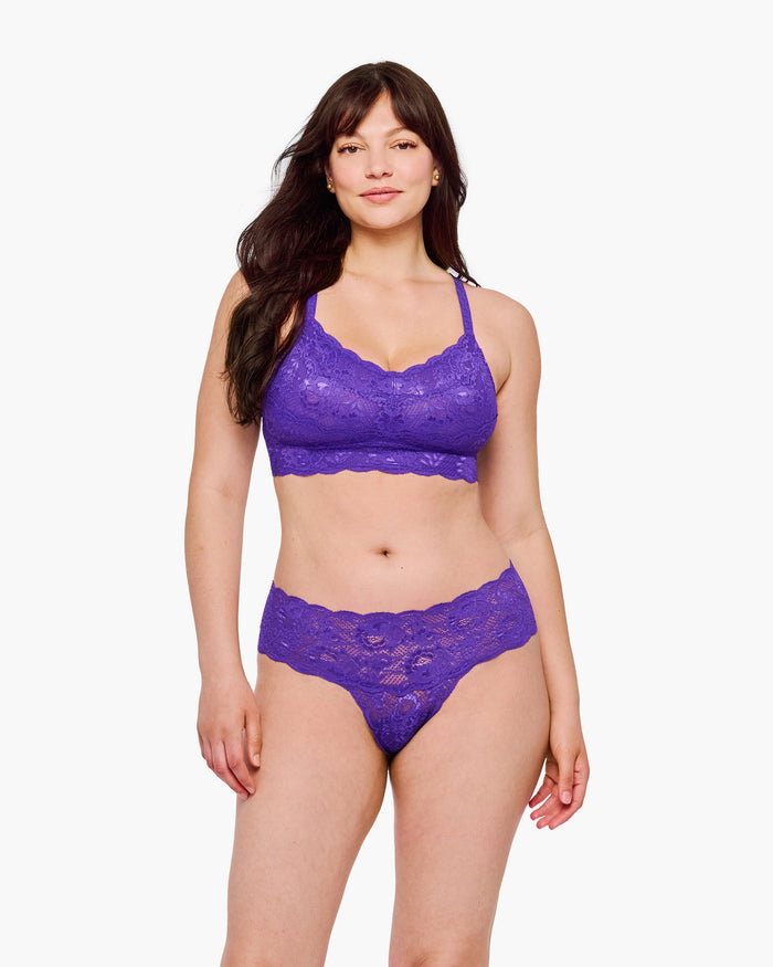 Purple Thong - Never Say Never Comfie Thong