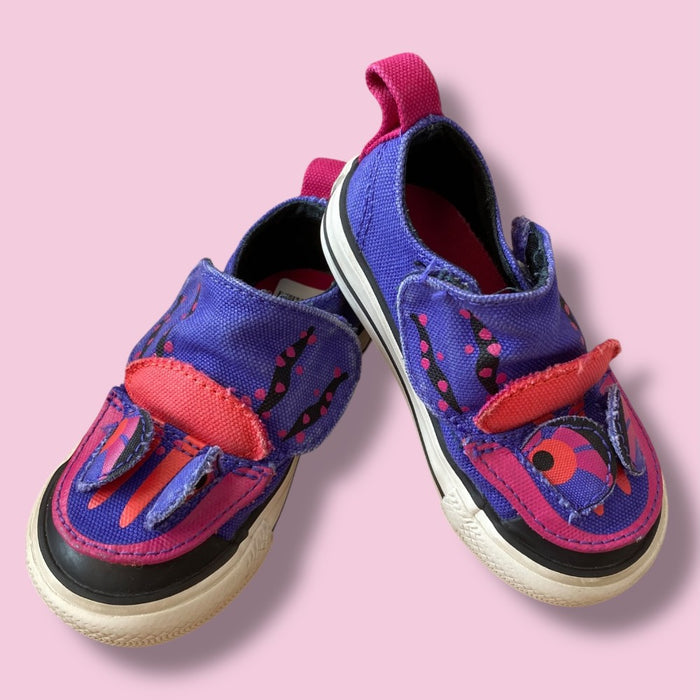 Converse Purple Shoe 5