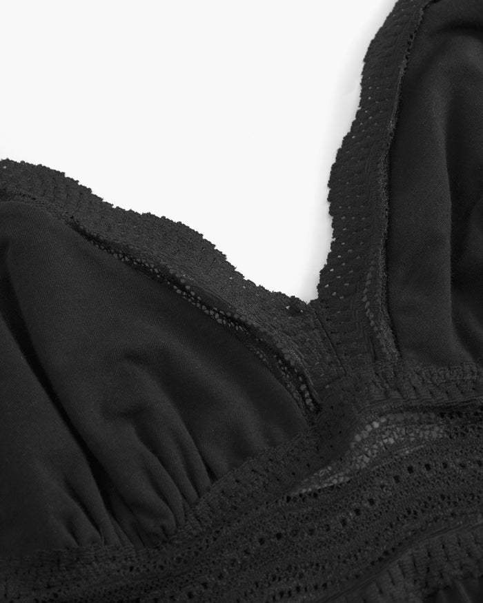 Black Babydoll - Dolce Cotton Cup Babydoll