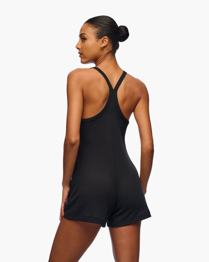 Black Jumpsuit - Armonia Cotton Romper