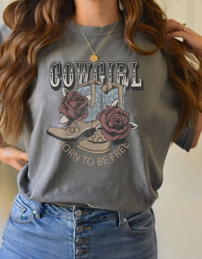 Cowgirl tee