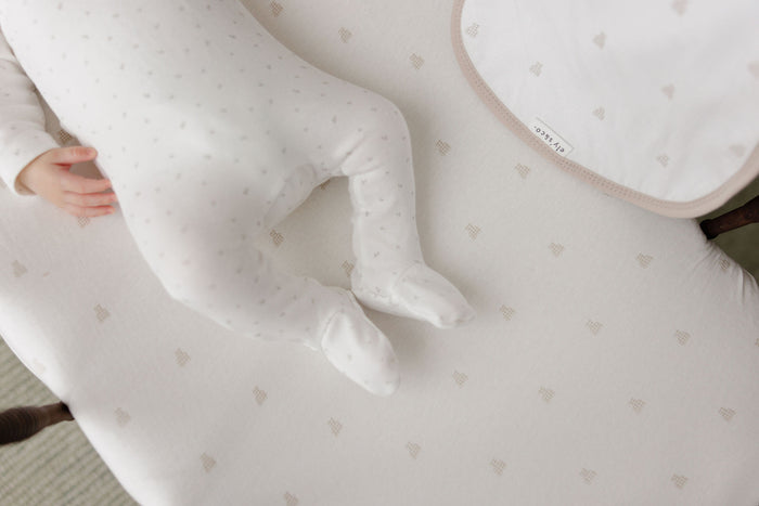 Crib Sheets – Tan - Gingham Bear Collection