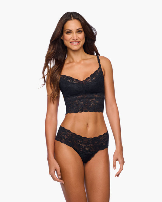 Black Camisole - Never Say Never Crop Cami