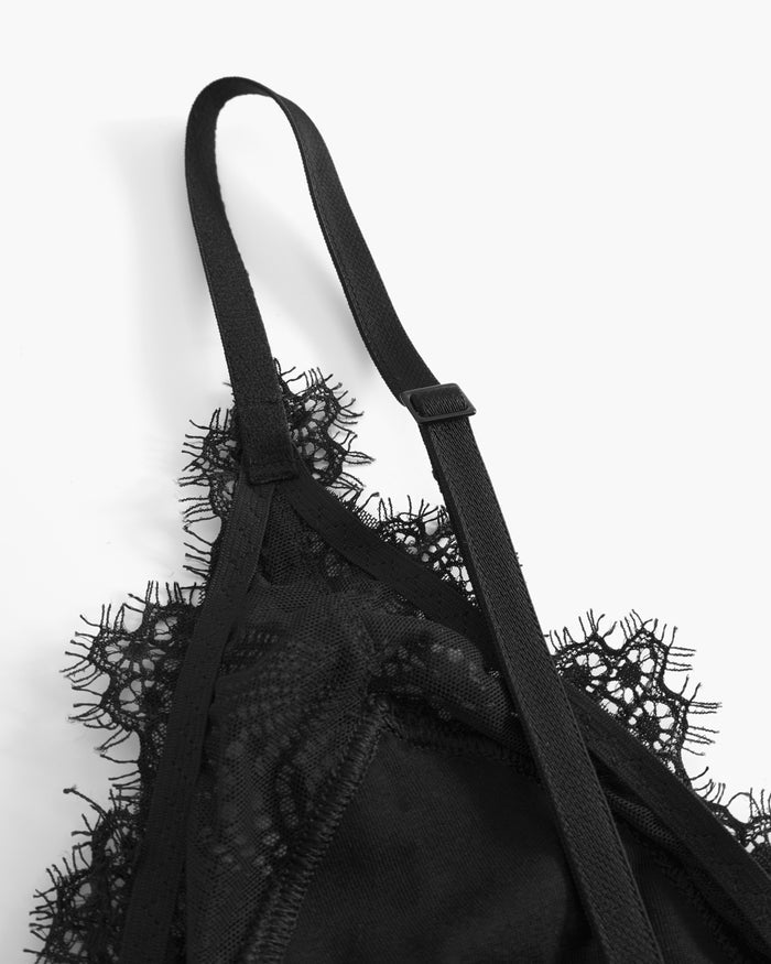 Black Camisole - Allure Cropped Cami