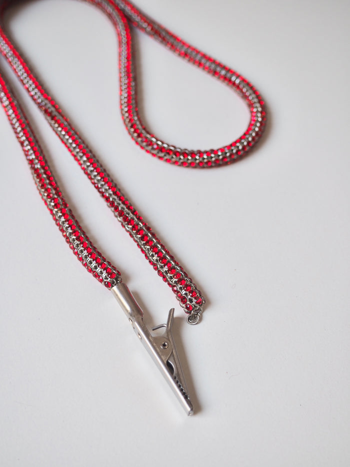 Crystal Clip Cup Chain