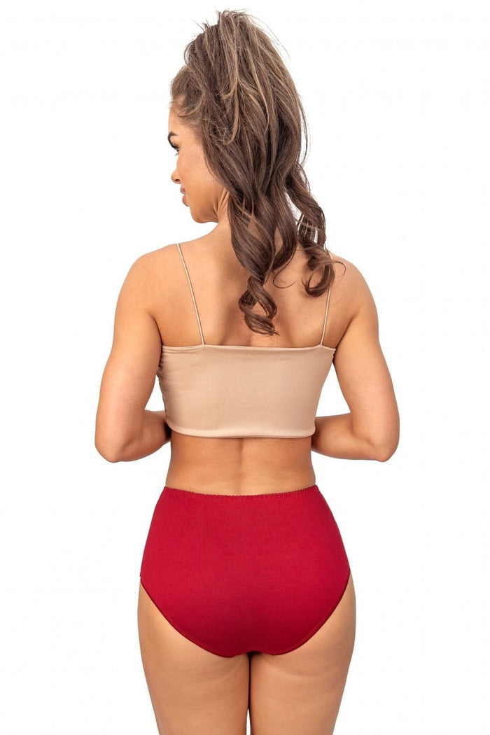 Culotte Donna rouge 220741 - vue produit 3 Secretelles