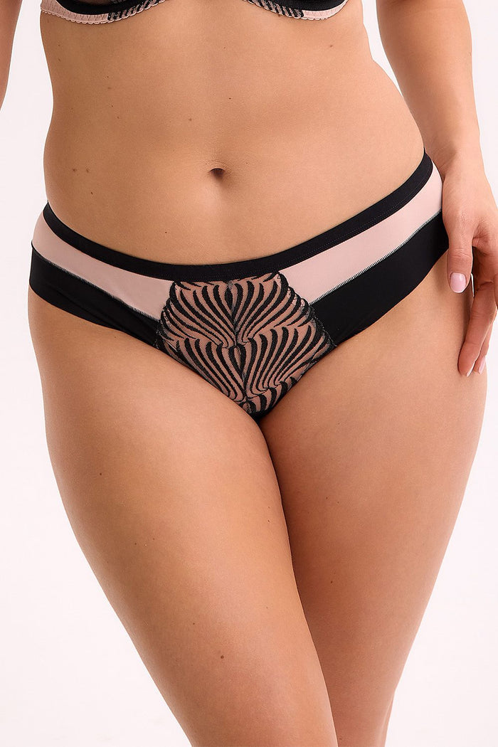 Culotte Gaia noir 216008 - vue produit 1 Secretelles