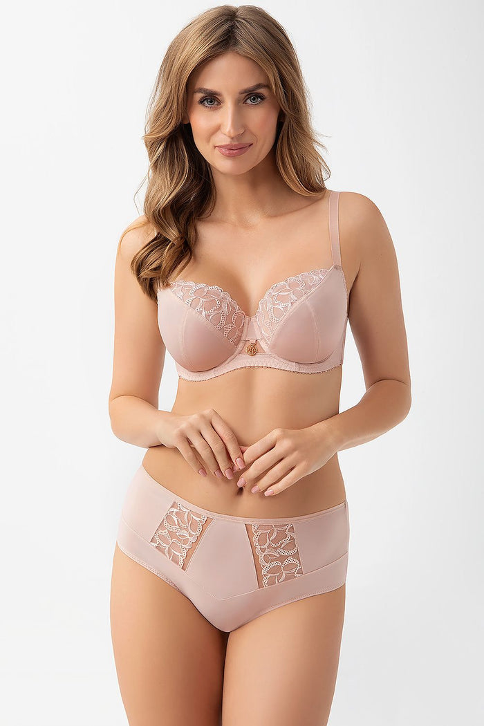 Culotte Gorsenia Lingerie beige 216149 - vue produit 2 Secretelles