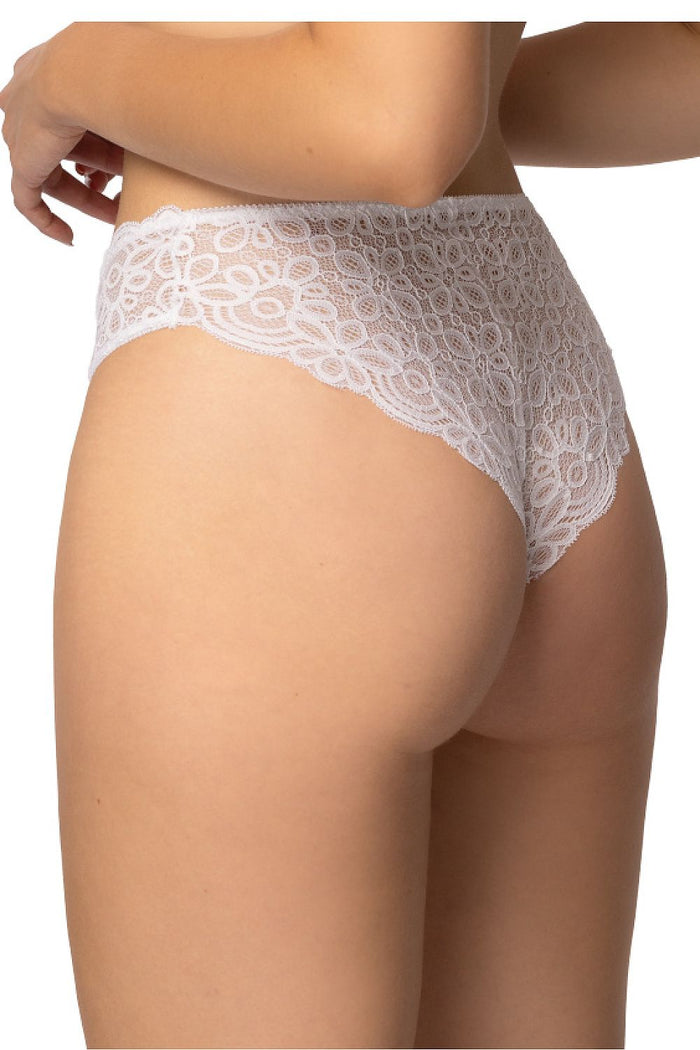Culotte Mat blanc 219323 - vue produit 3 Secretelles