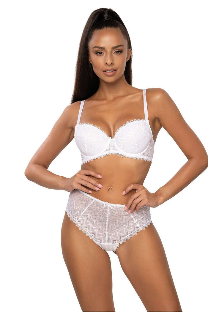 Culotte Mat blanc 204006 - vue produit 2 Secretelles