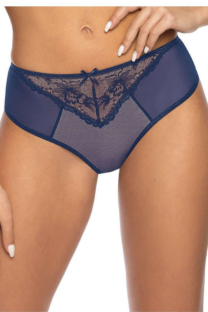 Culotte Mat bleu 204027 - vue produit 1 Secretelles