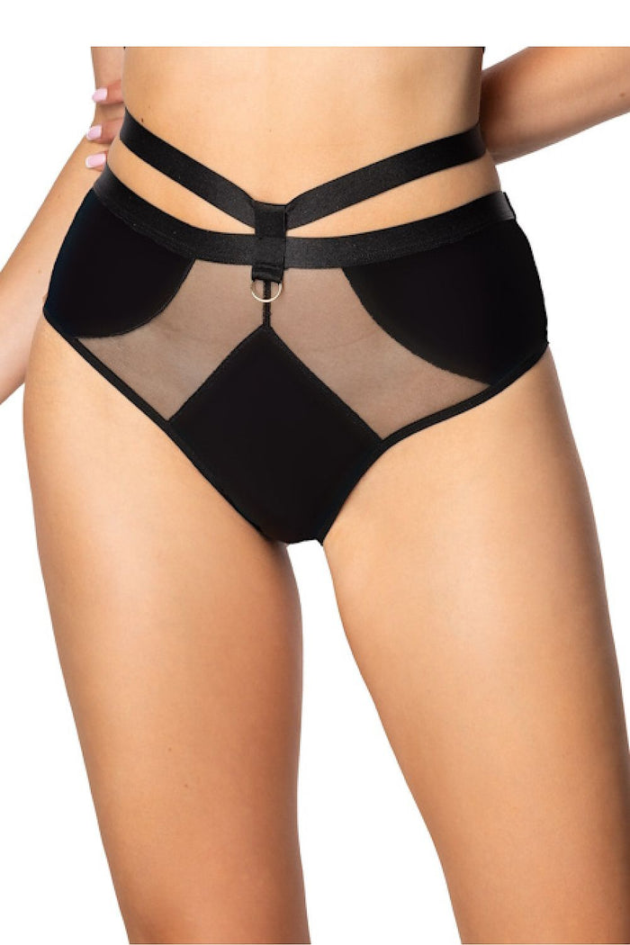 Culotte Mat noir 219301 - vue produit 1 Secretelles