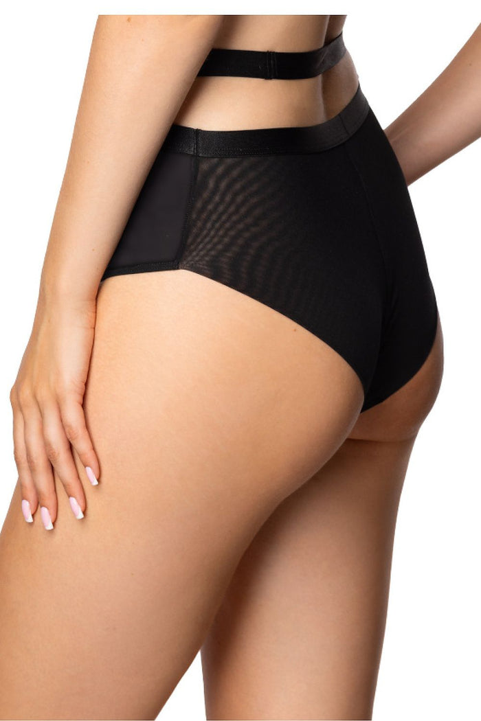 Culotte Mat noir 219301 - vue produit 3 Secretelles