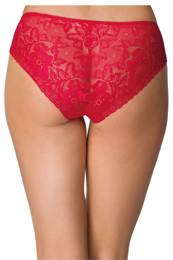 Culotte Mat rouge 204004 - vue produit 3 Secretelles