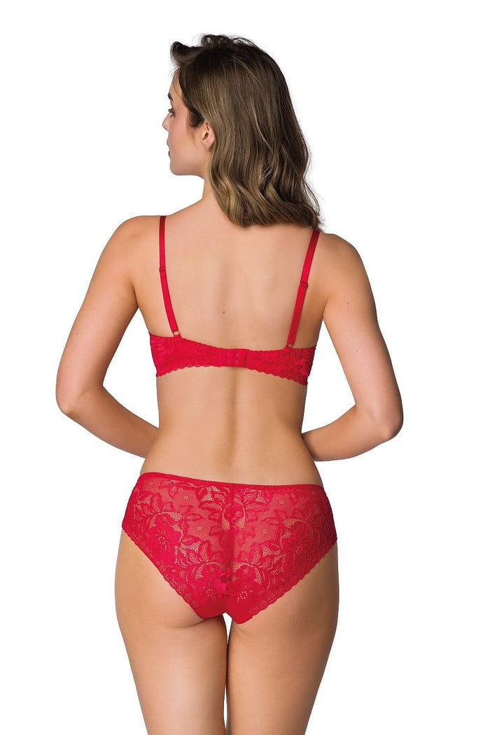 Culotte Mat rouge 204004 - vue produit 4 Secretelles